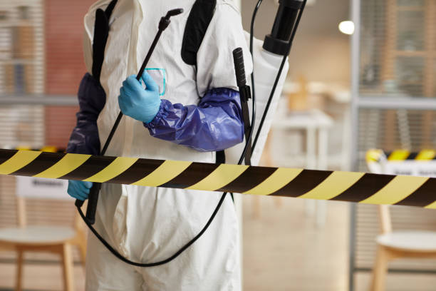 Professional Trauma Scene Cleanup technician working in Defiance, MO